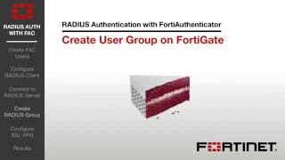 Cookbook RADIUS Auth w FortiAuthenticator 4 0