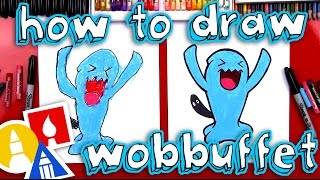 How To Draw Wobbuffet Pokemon