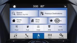 SYNC® 3 Navigation Advanced Features Ford How To Ford