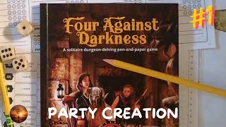 Four Against Darkness | Random Party Creation | Part 1