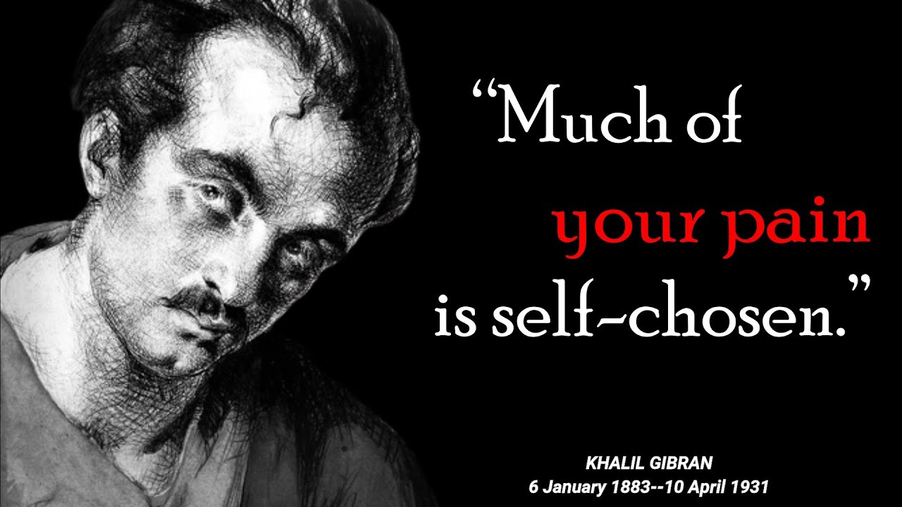 Khalil Gibran Quotes. Best Quotes - YouTube