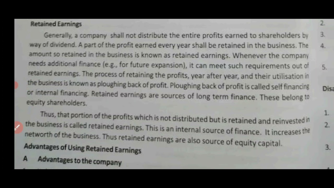 Financial Management - Part 1 - YouTube