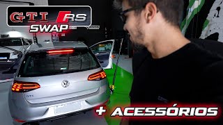 ULTIMOS ACESSÓRIOS QUE FALTAVAM  NO GTI MK7 C/ SWAP RS3🔥