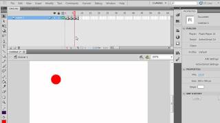 The Flash CS5 Timeline, Keyframes and Frames for Beginners -Part 1