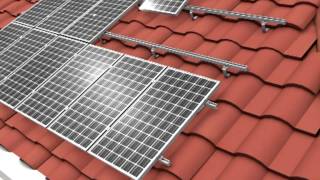 Clenergy PV-ezRack SolarRoof Pro