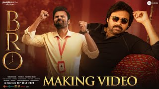 BRO Telugu Movie Making Video | Pawan Kalyan | Sai Dharam Tej | Thaman | Samuthirakani | Mango Music