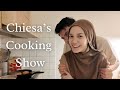 Chiesa's Cooking Show🍣🍚 | Aquira & Chiesa's Digital Diary