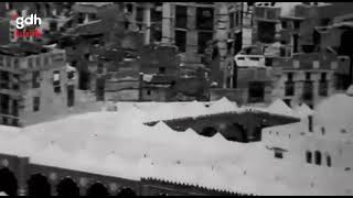 1928 yılında Hac sırasında çekilen bu görüntüler Mekke ve Kabe'yi gösteren ilk video kaydıdır.