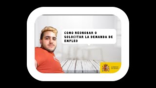 COMO DARSE DE ALTA COMO  DEMANDANTE DE EMPLEO.PARO ONLINE. 2020