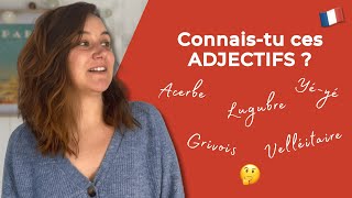 50 ADJECTIFS niveau AVANCÉ (C1/C2) pour tes CONVERSATIONS en FRANÇAIS | Advanced French Conversation