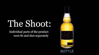 Liquor bottle photography photoshop retouch process video