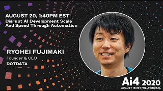 Disrupt AI Development Scale And Speed Through Automation with dotData