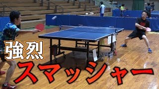 【6時間卓球】初見殺し！？スマッシャー藤田選手VSやっすん【卓球知恵袋】