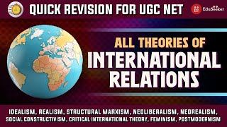 All Theories of International Relations within One Hour | Quick Revision