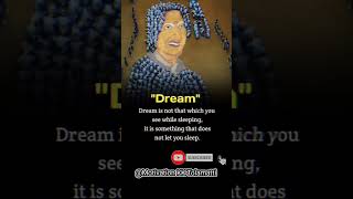 Dream by APJ Abdul Kalam quotes Motivational speech #shortsfeed #shorts