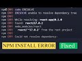 Error: Cannot find module | Nodejs error solved