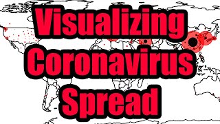 😷 Visualize Coronavirus Data - Download Raw COVID-19 Data - Visualize Spread & Outbreak Using Python