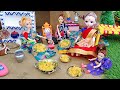 Radha's story part -13/রাধা আজকে মটর পোলাও রান্না করলো/Putular golpo/Bengali doll story