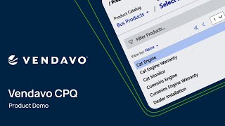 Vendavo Intelligent CPQ Product Demo