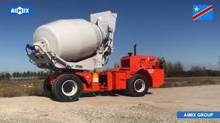 AS 5 5 Self Loading Concrete Mixer Was Shipped To Congo DRC