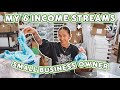 My 6 Income Stream As A Small Business Owner 🪡🧵👩🏻‍💻 Income Sources & Advice For Beginners!