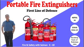 Portable Fire Extinguishers
