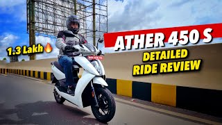 2023 Ather Electric 450 S Detailed Ride Review on Indian Roads | Is it a good daily commuter ?