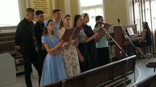 Юность открыла двери перед тобой 10.07.2022г.Церковь ЕХБ Пос.Высокий Молодежь Христианские песни