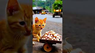 Kucing Membawa Bawang Kasian Banget 😻😞😔🥰🥲😿😸🥺 #catlover #catshorts #cat #kucing