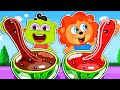 MrLion India | Watermelon Slime Challenge | Cartoon for Kids