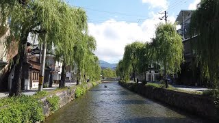 24年8月18日 日曜日の朝に京都を歩く 古川町商店街,白川一本橋,祇園 Walk around Kyoto city,Japan vlog