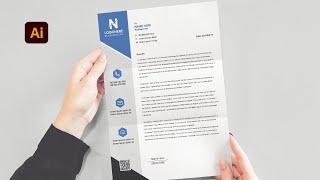 Business Letterhead Design in Adobe Illustrator