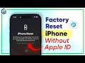 Factory Reset ANY iPhone Without Apple ID or Password (2026 Working Guide!)