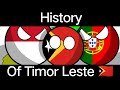 History Of Timor - Leste 🇹🇱 [Countryball] #countryballs