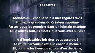 Les astres - Pamphile Le May lu par Yvon Jean