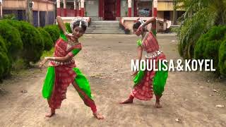 Jiya Jale || Dil Se || Odissi and Western mix || Dance cover by MOULISA & KOYEL ||