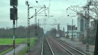 Führerstandsmitfahrt Heidelberg - Bensheim (Main-Neckar-Bahn)