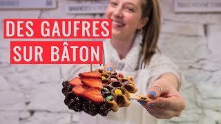 EXPLORE MONTRÉAL :  Des gaufres sur bâton