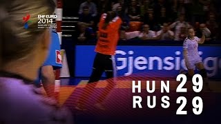 Last-gasp equaliser for Russia | EHF EURO 2014