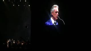 SUPREME, MAJESTIC, INSANELY PERFECT, PURE SOUL, PURE HEART, PURE ART❣️Andrea Bocelli ♥️[26.09.2018]@