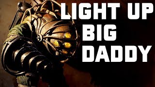 Bioshock 2 Light up Big Daddy Bouncer Action figure review by NECA