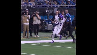 Cam Akers rushes for a 58-yard Gain vs. Detroit Lions