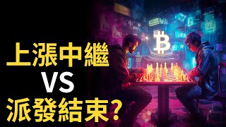 比特幣上漲中繼 vs. 比特币派發籌碼︱以太幣注意這個反彈點 ! 美股強勢4300