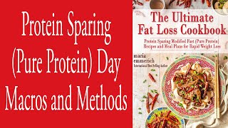 Protein Sparing Pure Protein Macros and Methods