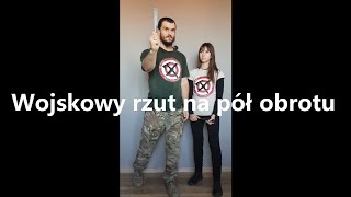 Jak rzucać nożem techniką Military Halfspin - Tutorial Sztuka Rzucania