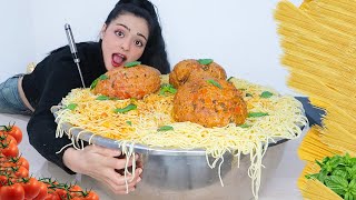 صنعت أكبر صحن مكرونة في العالم 🍝| أثقل مني ...