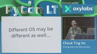 Cheuk Ting Ho Driving Down The Memray Lane Pycon 2023