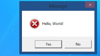 Creating A "Hello, World!" Program with VBScript