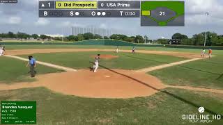 USA Prime vs. Diamond Prospects part 1 (2021.07.17)