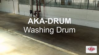 AKW Equipment + Process Design - Washing Drum AKA-DRUM